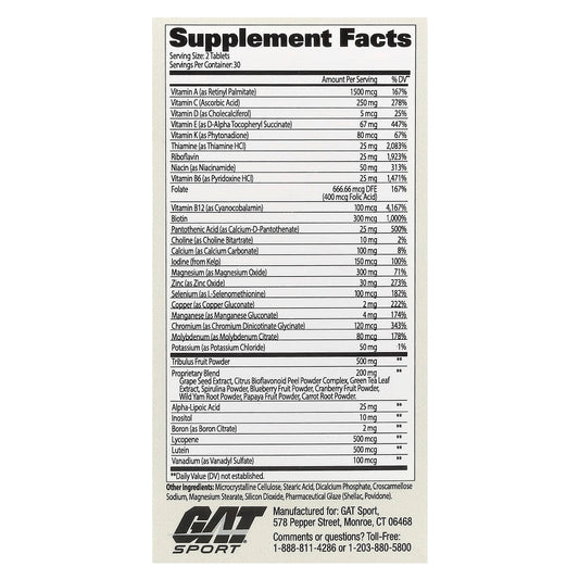 Mens Multi + Test - GAT Sport