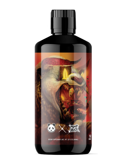 Panda Supps X Pump Sauce Collaboration Liquid Pre Workout - PANDA SAUCE