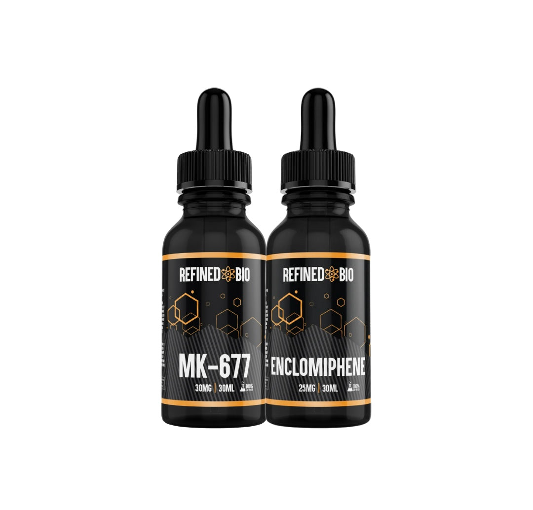 MK677 + Enclomiphene Liquid Bundle - Refined Bio