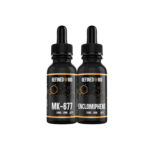 MK677 + Enclomiphene Liquid Bundle - Refined Bio