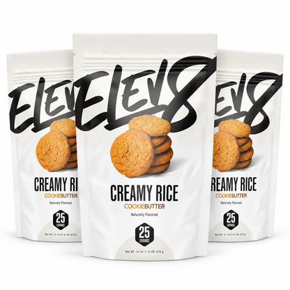 Elev8 Creamy Rice 3-Pack - Cookie Butter