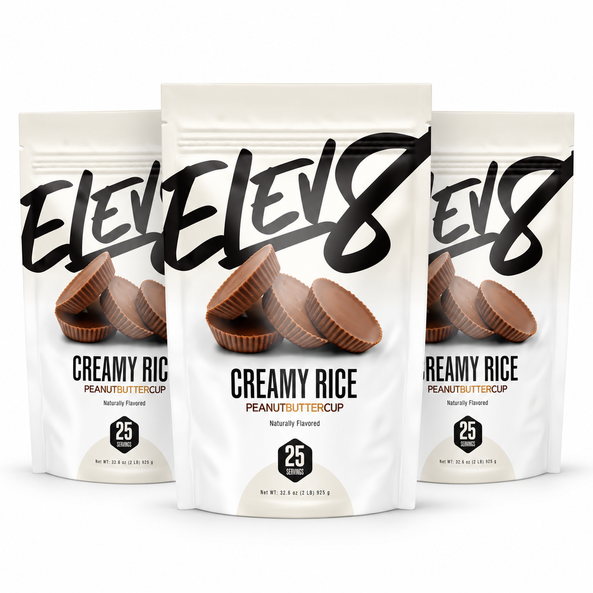 Elev8 Creamy Rice 3-Pack - Peanut Butter Cup