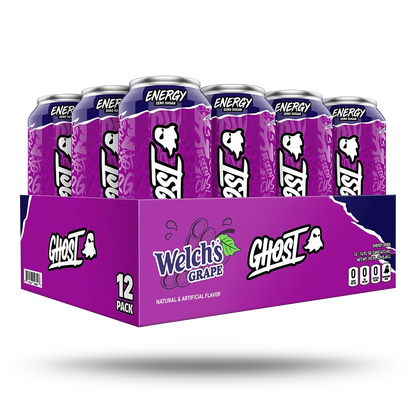 GHOST Energy Welch's Grape 12-Pack Case