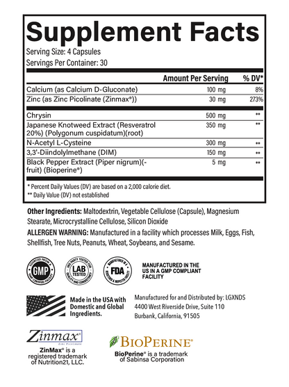 EstroCease X:  Premium Estrogen Blocker - LGXNDS