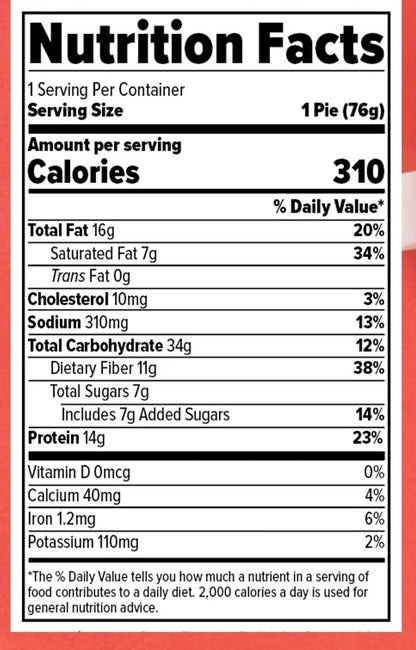 Cookie - Oatmeal Protein Pie - Redefine