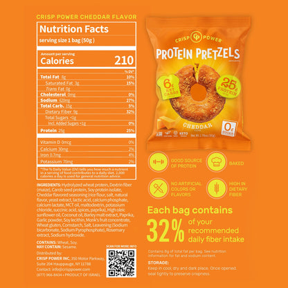 Protein Pretzels by Crisp Power