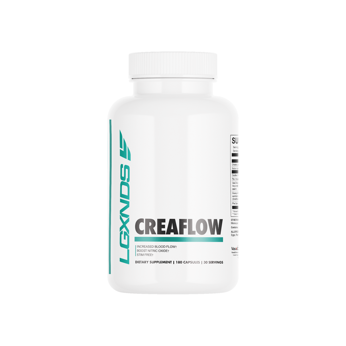 Creaflow - Creatine + Pump Capsules - LGXNDS