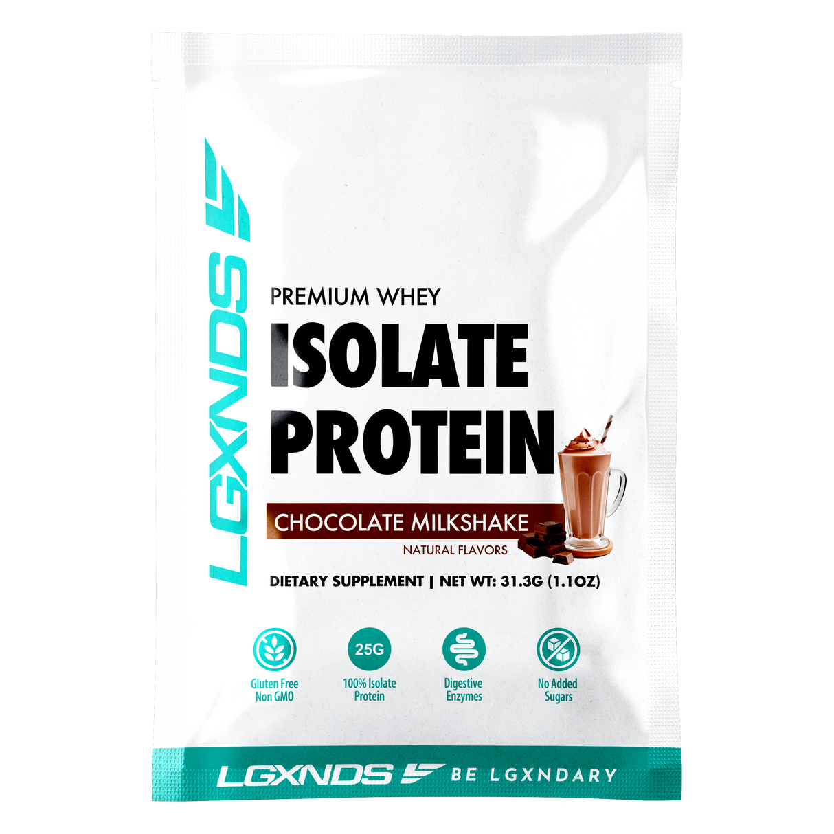 Premium Whey Isolate To-Go Packet - LGXNDS