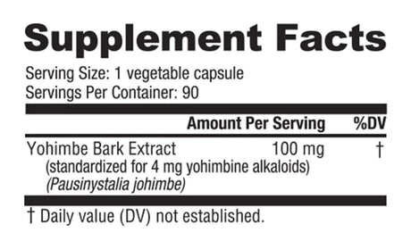 Yohimbine - Nutrabio