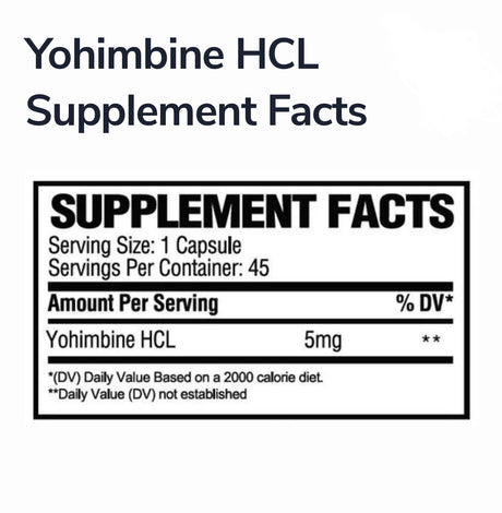 Yohimbine HCL - Revive