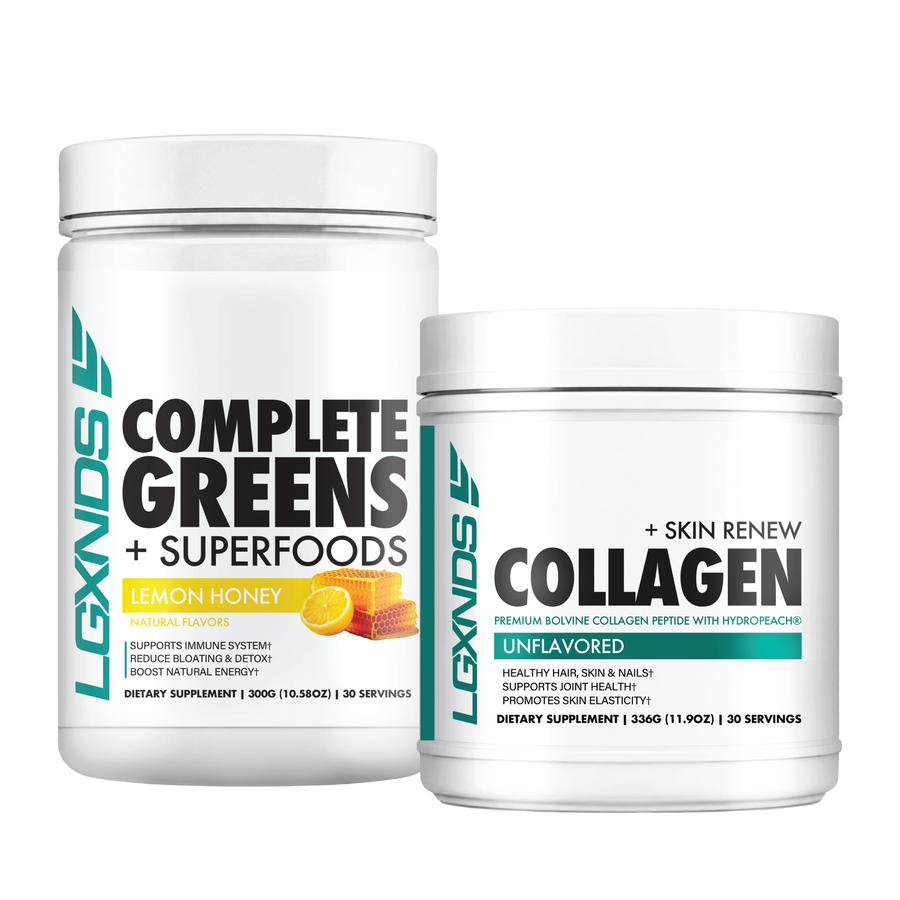 Complete Greens + Collagen Skin Renew Bundle