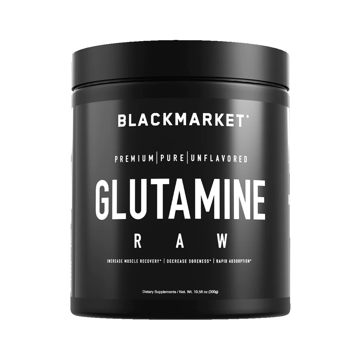 Glutamine Raw - Blackmarket Labs
