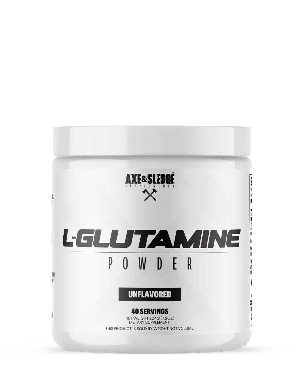 GLUTAMINE // MUSCLE RECOVERY & REPAIR - AXE & SLEDGE SUPPLEMENTS