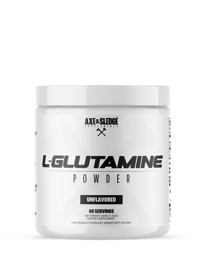 GLUTAMINE // MUSCLE RECOVERY & REPAIR - AXE & SLEDGE SUPPLEMENTS