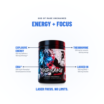 God of Rage Extreme Pre Work-Out - Centurion Labz