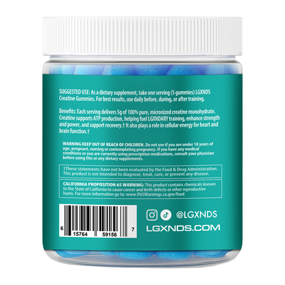 Creatine Monohydrate Gummies - LGXNDS