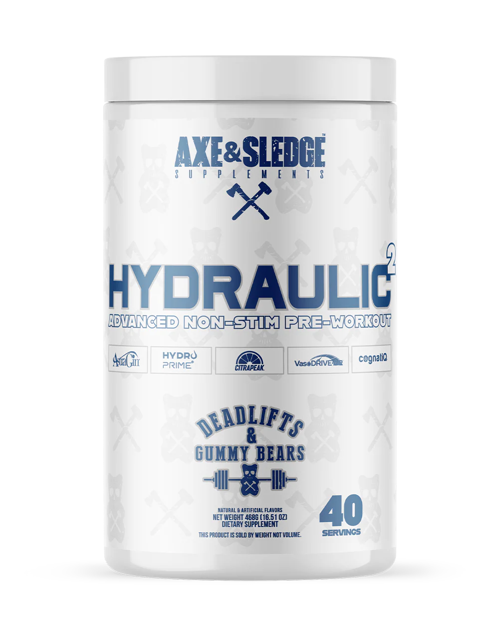 Hydraulic V2 Non-Stim Preworkout - Axe & Sledge