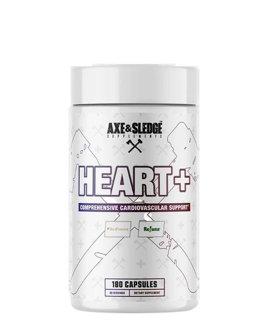 HEART+ // SUPPORTS HEART HEALTH - AXE & SLEDGE SUPPLEMENTS