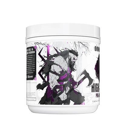 I Am Immortal High Stim Pre-Workout Berserker Grape Juice side