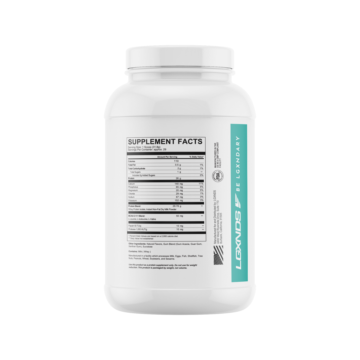 Premium Whey Isolate Protein - LGXNDS