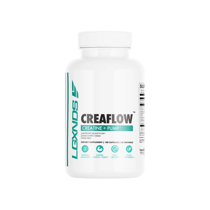 Creaflow - Creatine + Pump Capsules - LGXNDS