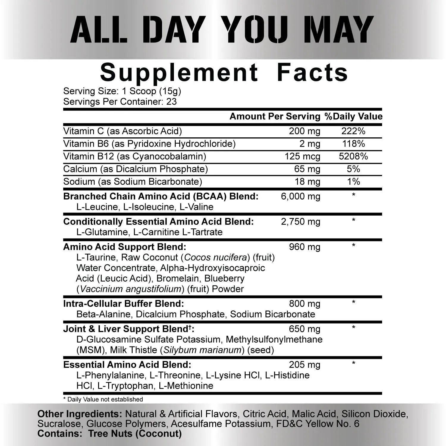 All Day You May - Special Edition - 5% Nutrition - Prime Sports Nutrition