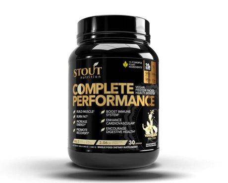 Complete Performance Protein - Stout Nutrition - Prime Sports Nutrition