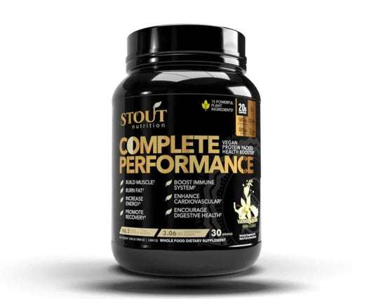 Complete Performance Protein - Stout Nutrition - Prime Sports Nutrition