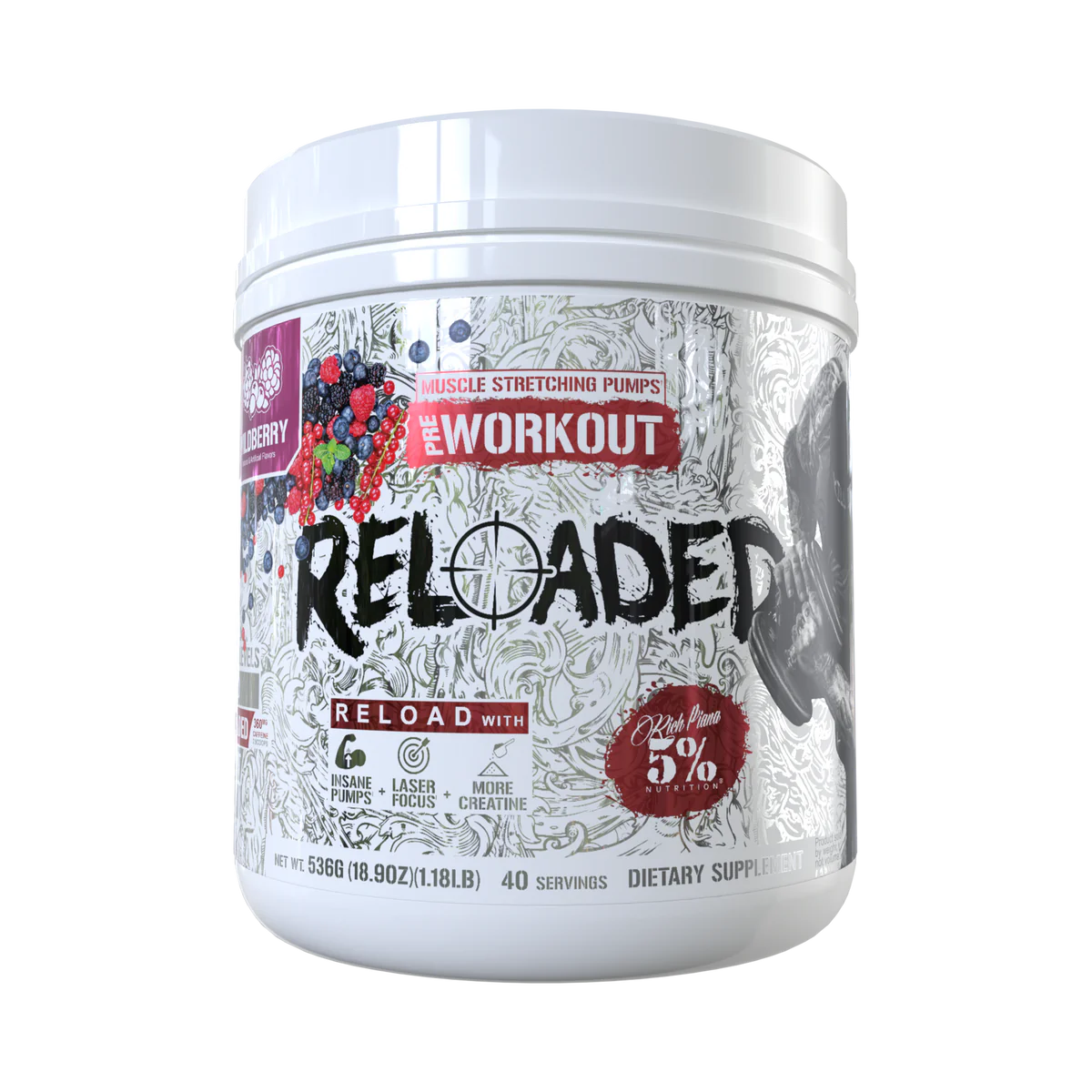 Reloaded Preworkout - 5% Nutrition