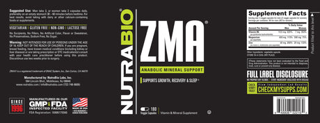 ZMA - Nutrabio