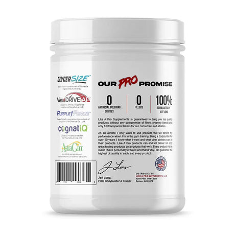 Pump + Focus - Like A Pro Supplements