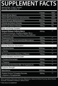 InHuman Pre-Workout - After Dark Supplements