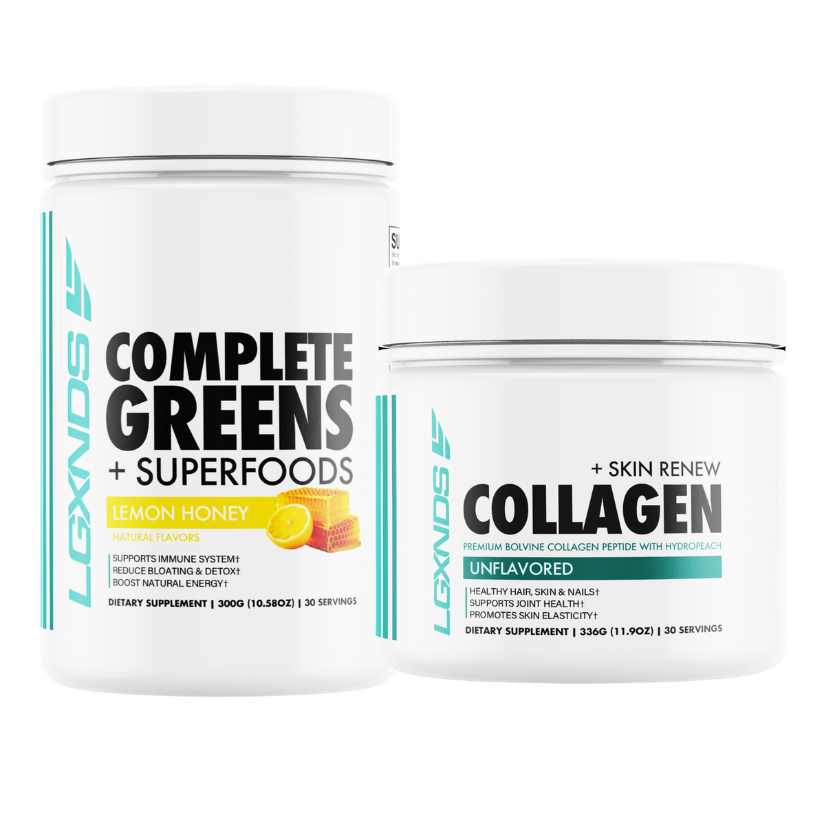 Complete Greens + Collagen Skin Renew Bundle