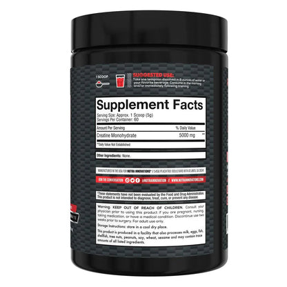 Creatine Monohydrate - Nutra Innovations