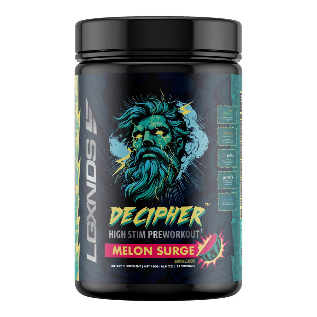 Decipher High Stim Pre-workout, LGXNDS