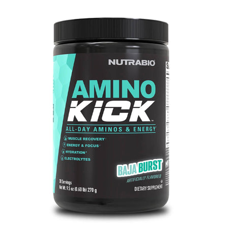 Amino Kick Powder | Nutrabio - Prime Sports Nutrition
