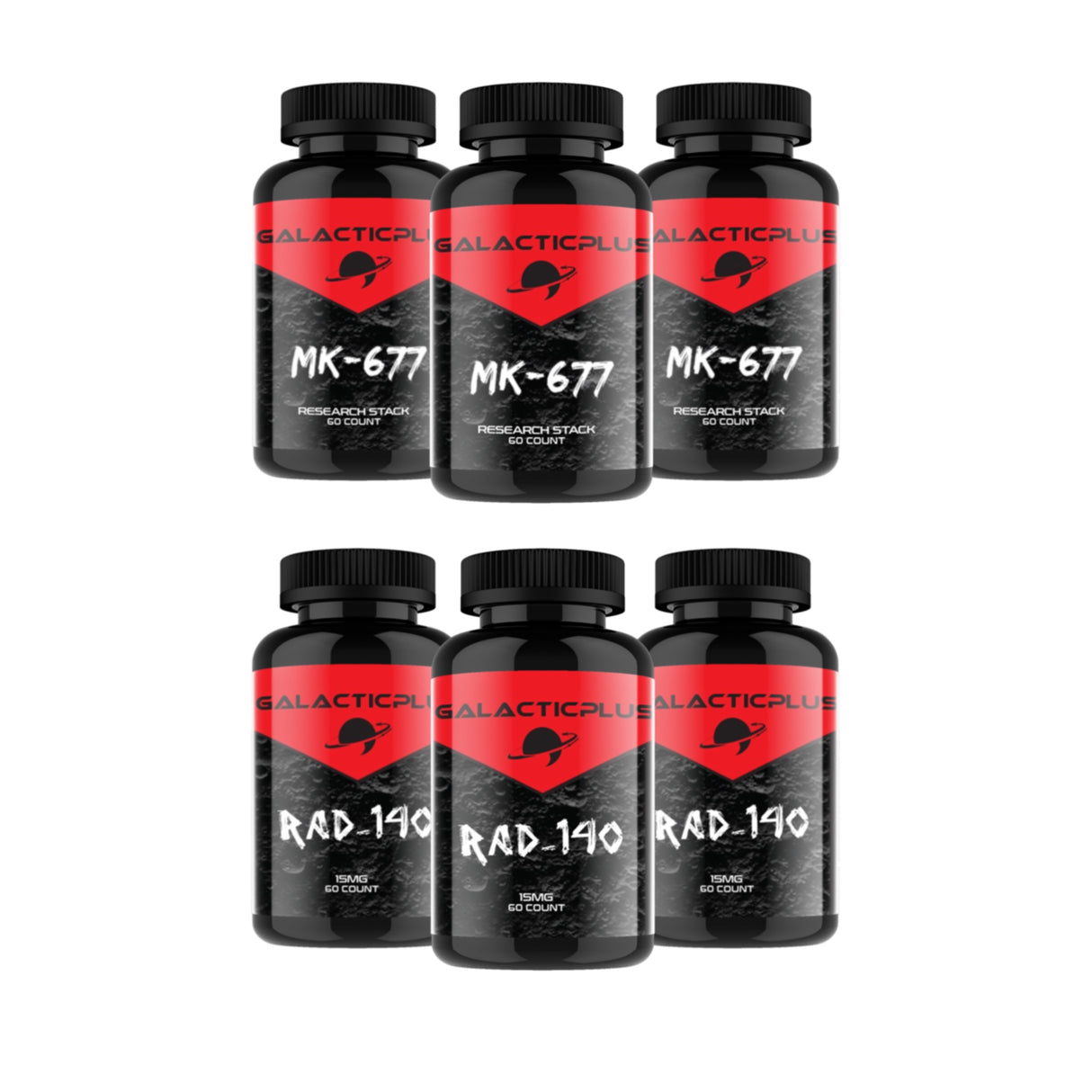 Mk677 + Rad140  X 6 Sextuple Bundle