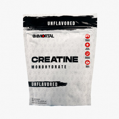 I Am Immortal Creatine Monohydrate 30 Stick Packs front