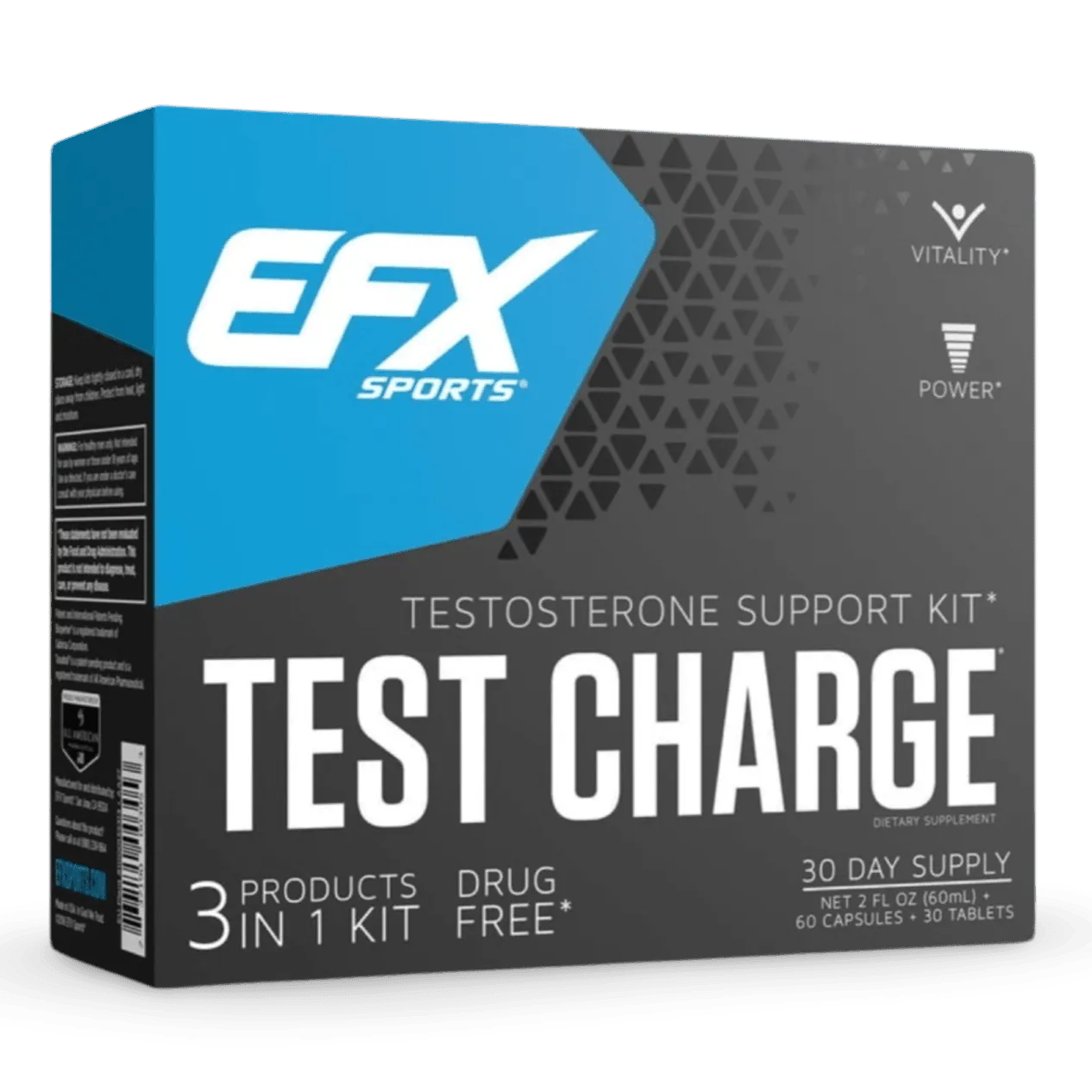 Test Charge Kit - EFX Sports - Prime Sports Nutrition