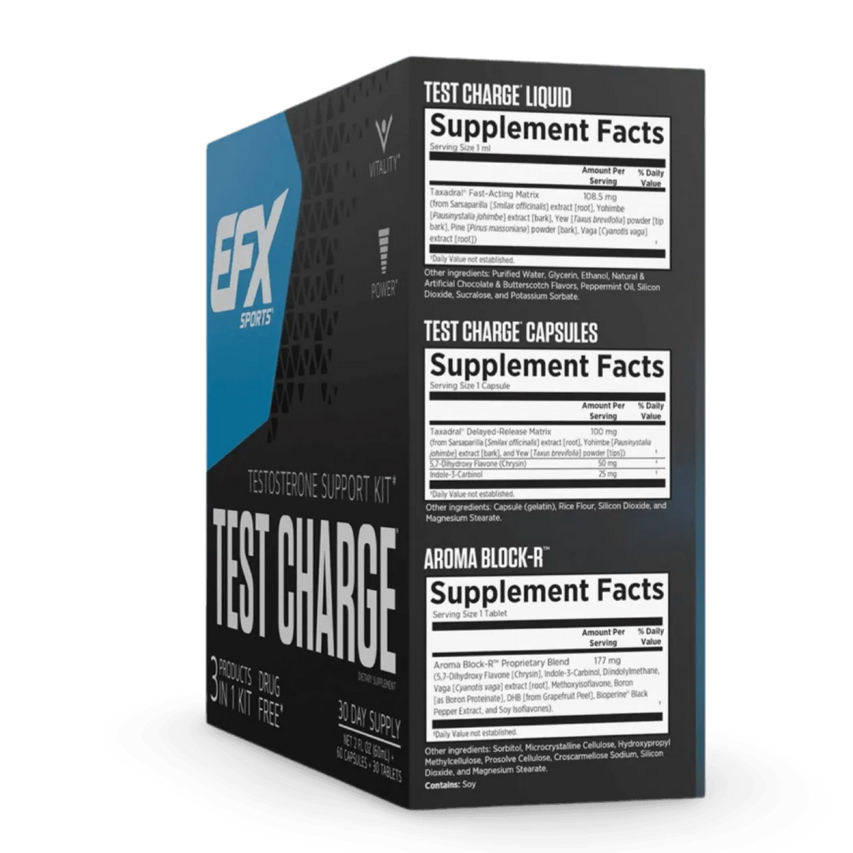 Test Charge Kit - EFX Sports - Prime Sports Nutrition