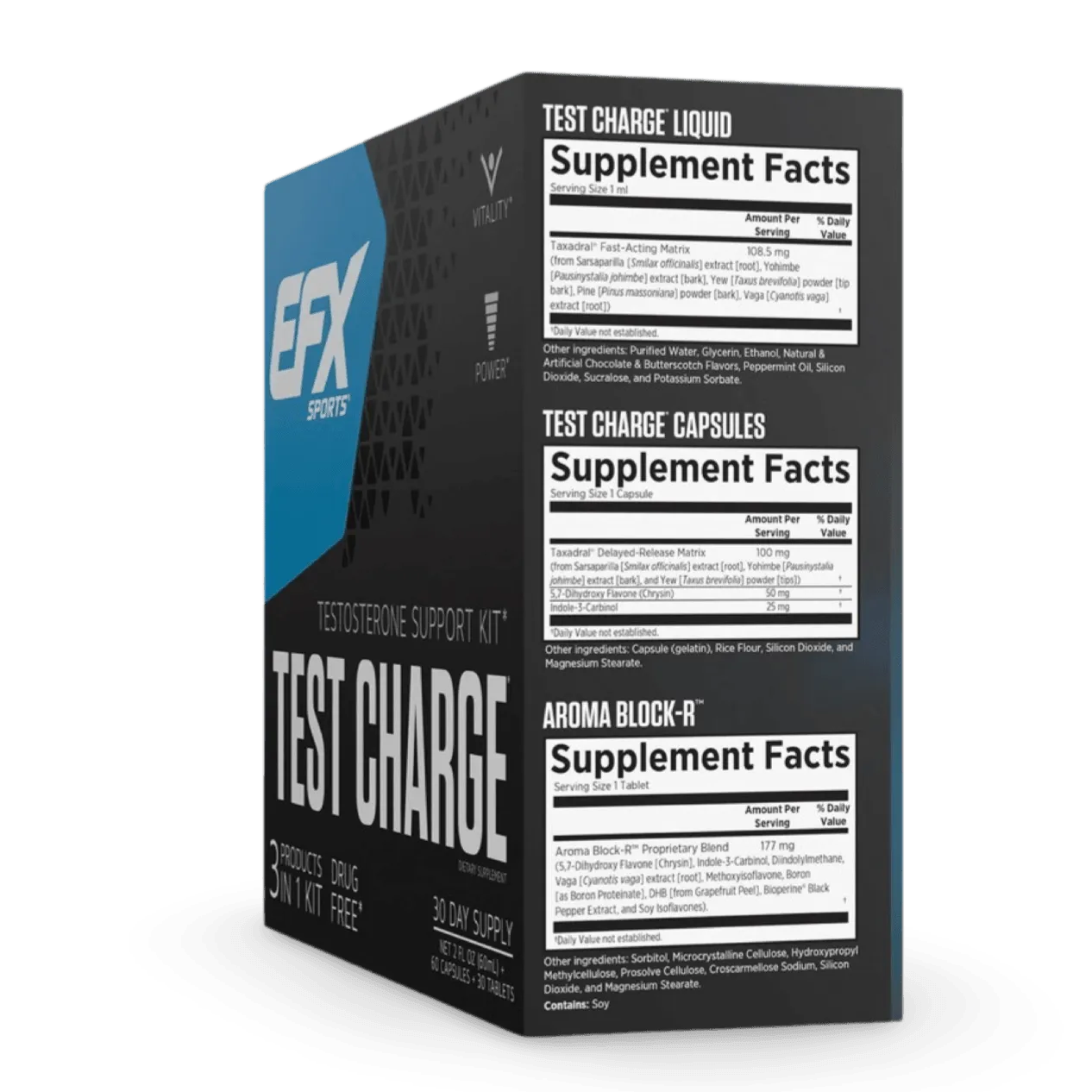 Test Charge Kit - EFX Sports - Prime Sports Nutrition