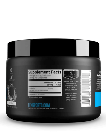 Kre-Alkalyn Creatine Powder - EFX Sports - Prime Sports Nutrition
