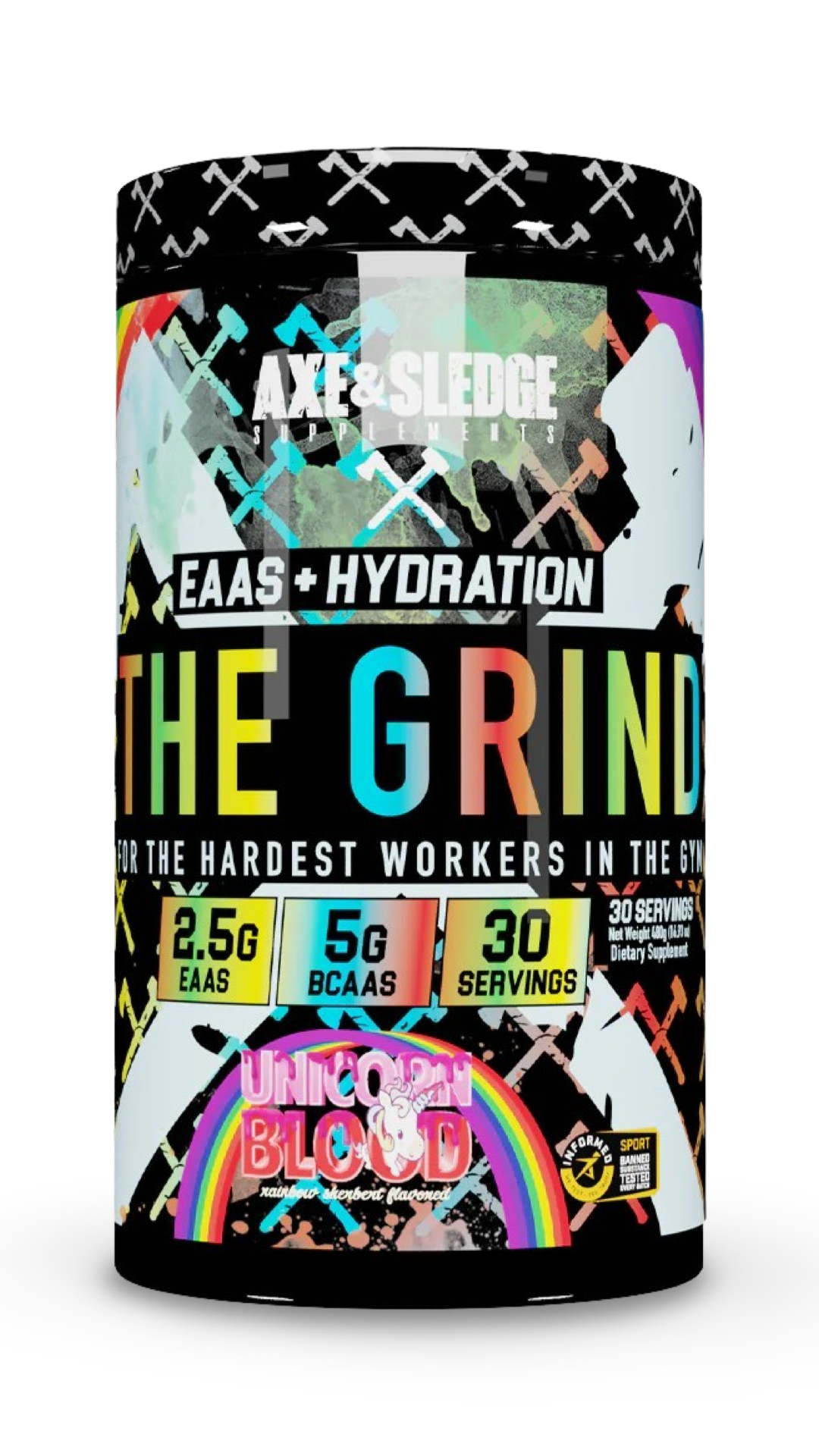The Grind - EAAs, BCAAs & Hydration - Axe and Sledge - Prime Sports Nutrition