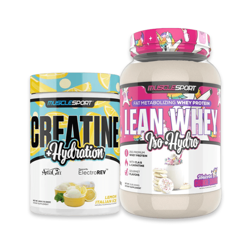 Lean Whey + Creatine - MuscleSport - Prime Sports Nutrition