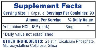 Yohimbine HCL-Hi-Tech Pharmaceuticals