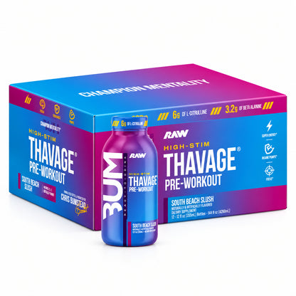 Thavage Preworkout RTD - Raw Nutrition