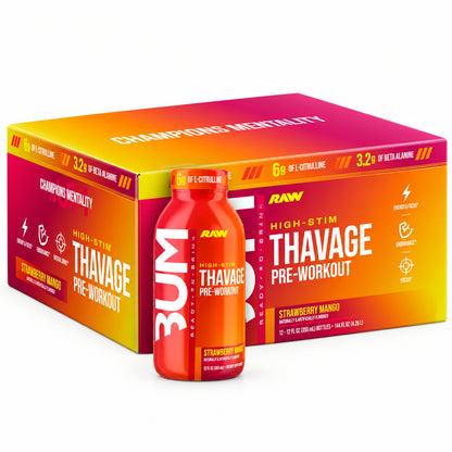 Thavage Preworkout RTD - Raw Nutrition