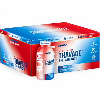 Thavage Preworkout RTD - Raw Nutrition