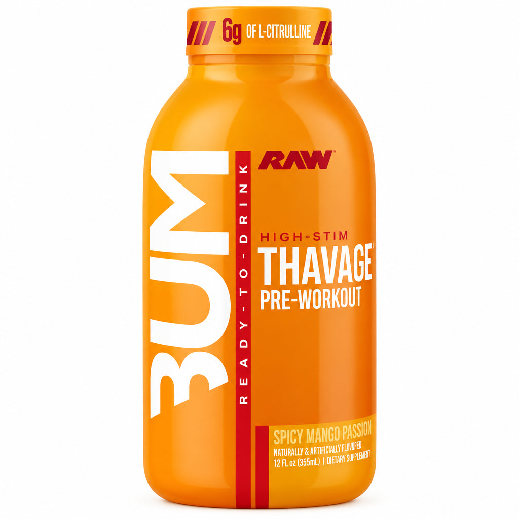 Thavage Preworkout RTD - Raw Nutrition