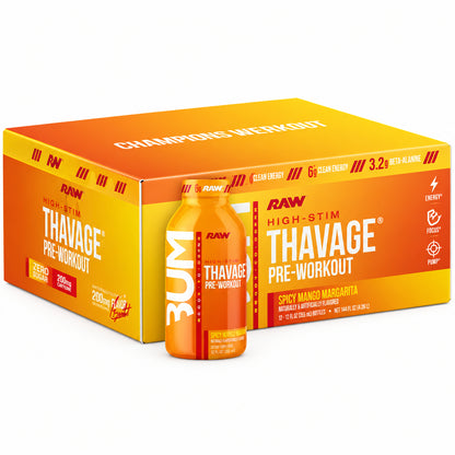 Thavage Preworkout RTD - Raw Nutrition